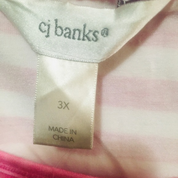 C.j.bank plus size top size 3X - Picture 5 of 5